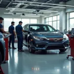 Modern Honda Car Service Facility in Jammu