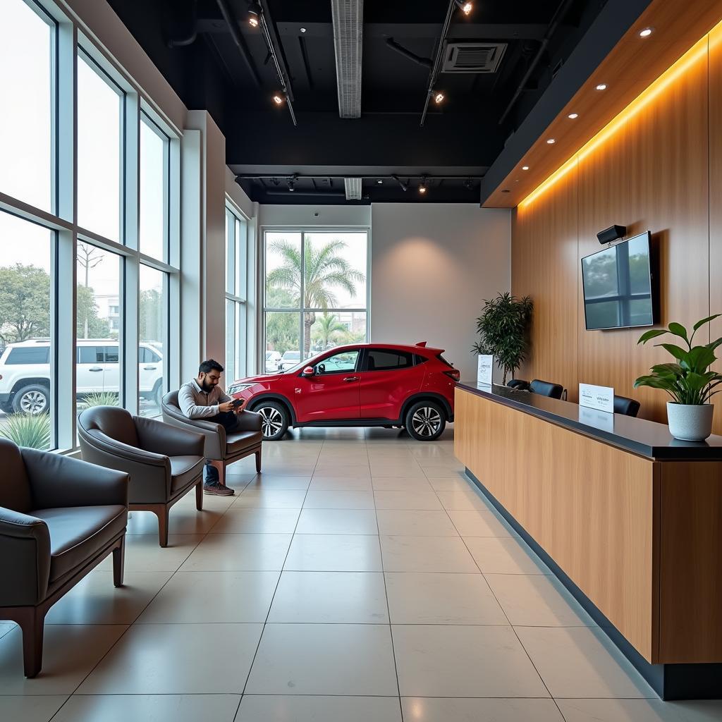 Honda Car Service Center Waiting Area