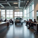 Honda Car Service Center Waiting Area