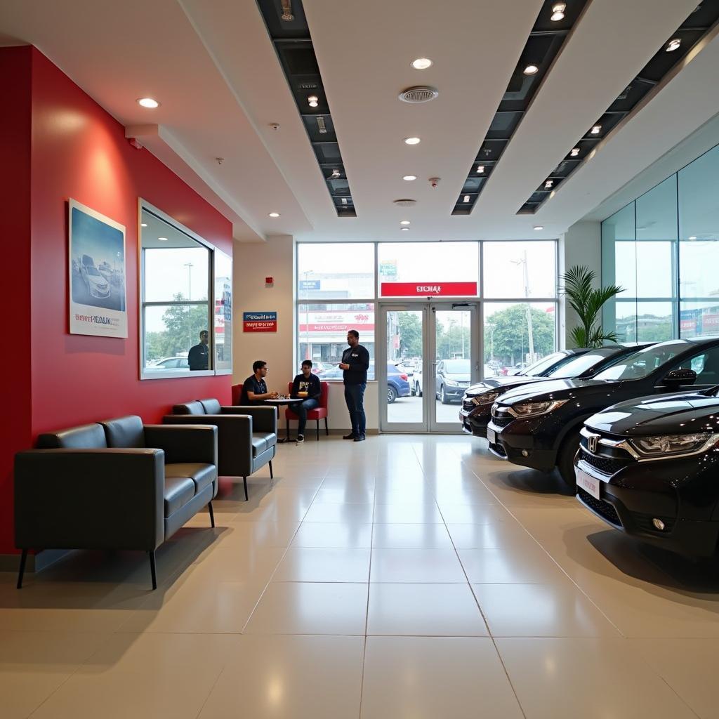 Honda Car Service Centre Noida Reception