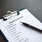 Honda Car Service Checklist in Noida