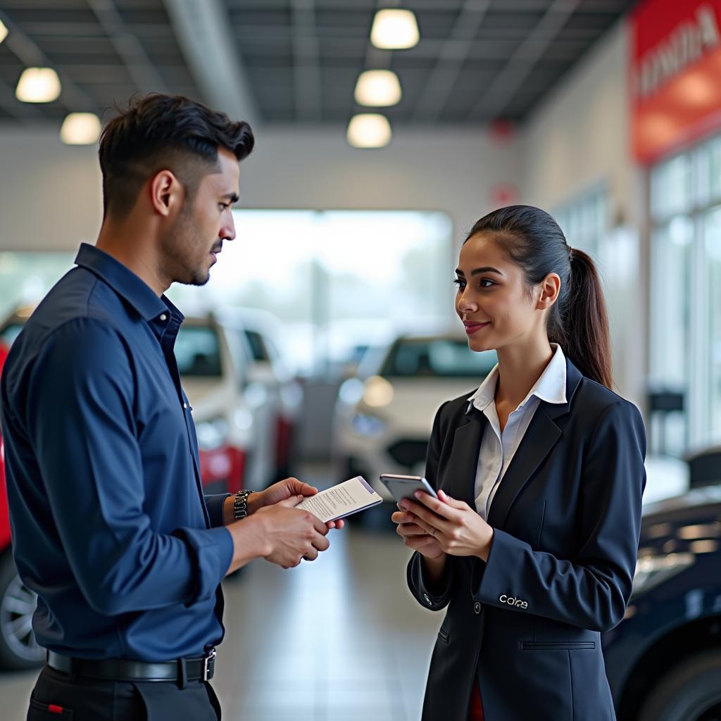 Excellent Customer Service at a Honda Car Service Center in Dwarka