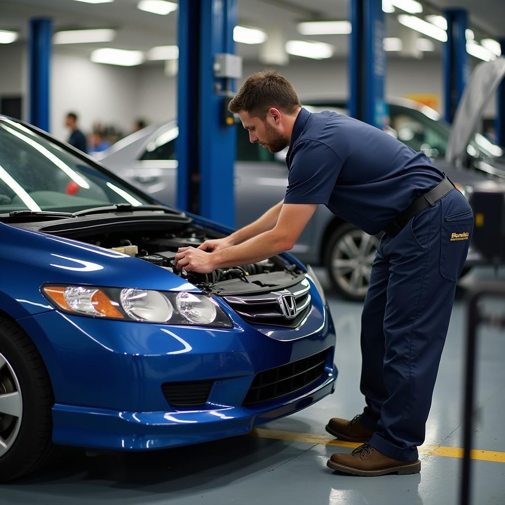 Honda Car Routine Maintenance in Gurgaon