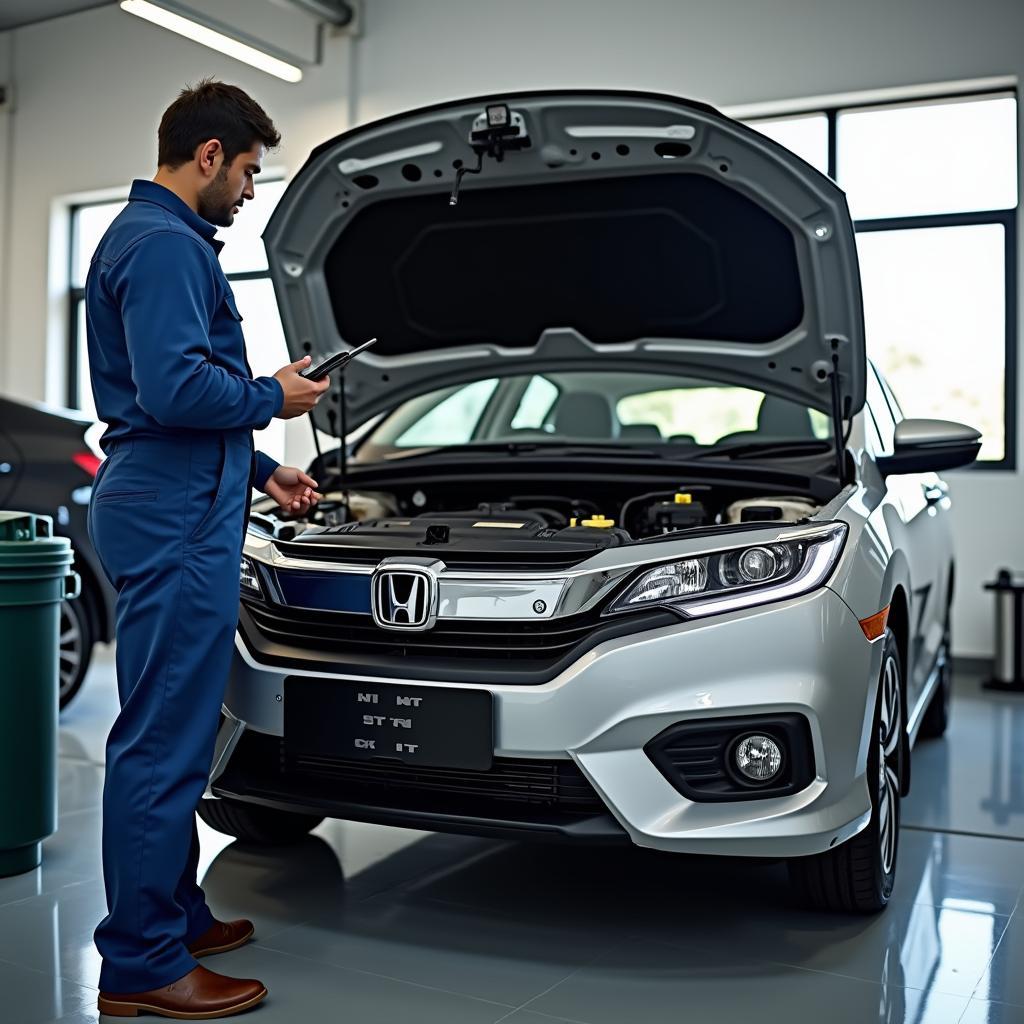 Routine Honda Car Maintenance in Meerut