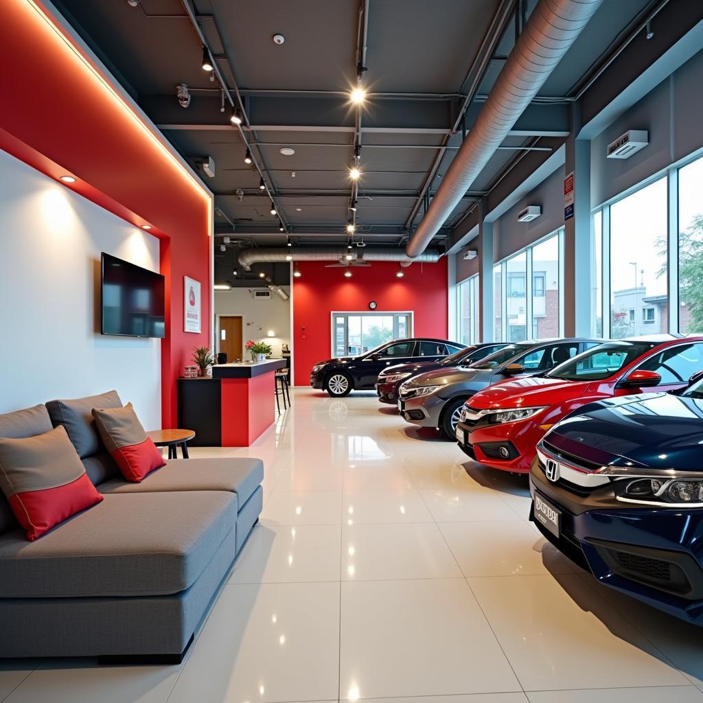 Honda Car Service Center Interior Pune