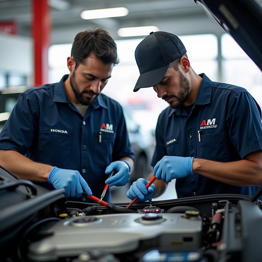 Experienced Honda Technicians