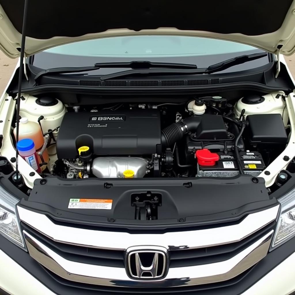 Honda City Diesel Engine Bay