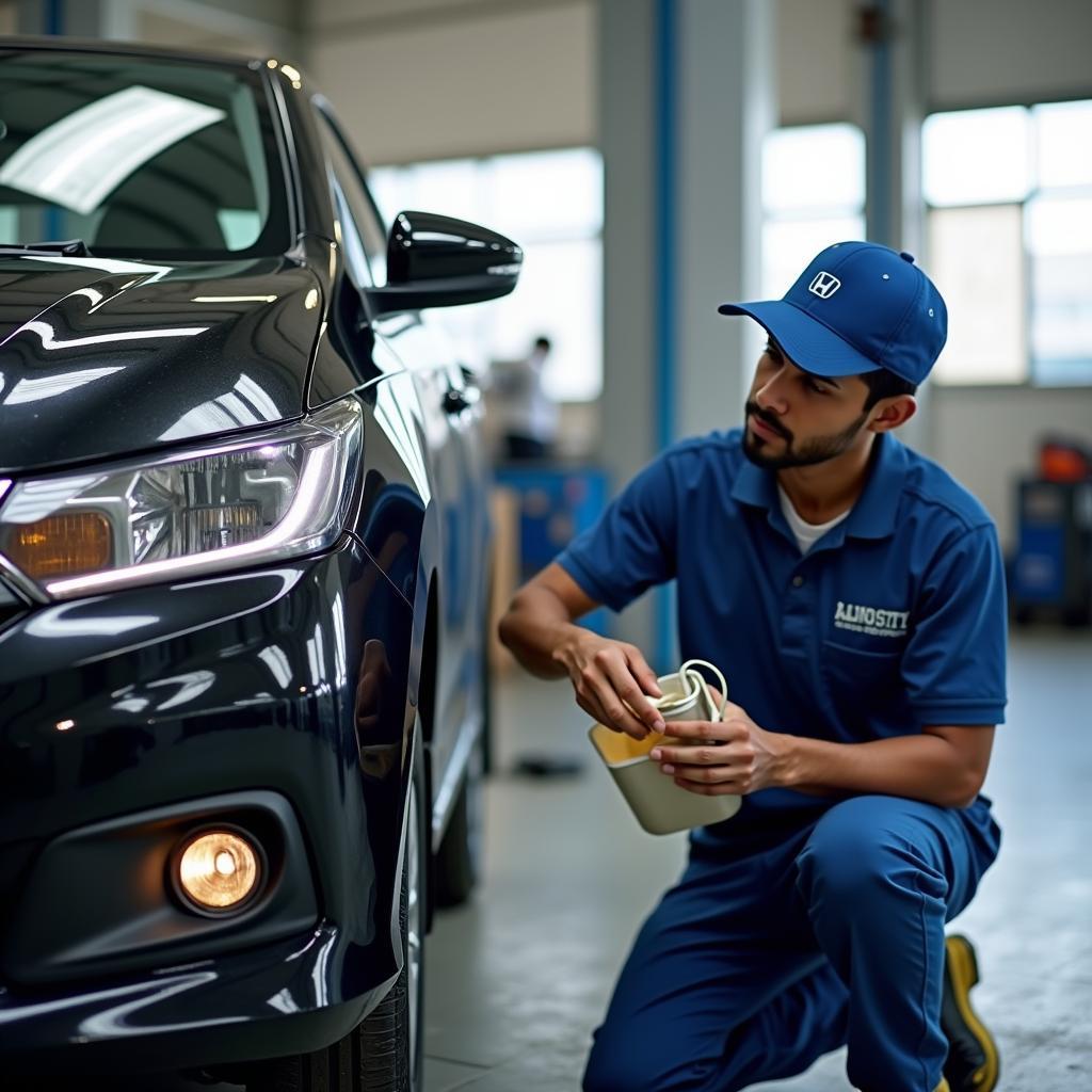 Regular maintenance for Honda City in Delhi