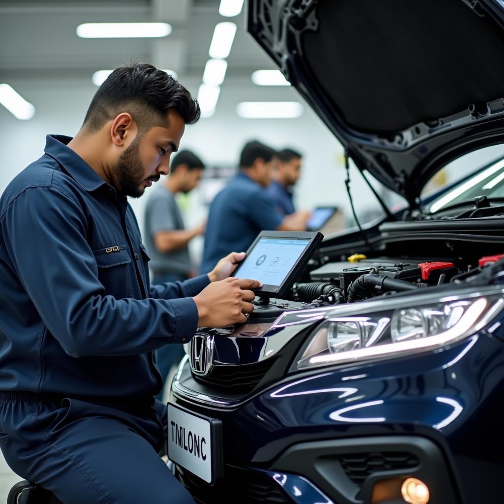 Honda City Service Center Technician in Hyderabad