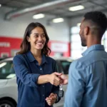 Honda dealership service advisor