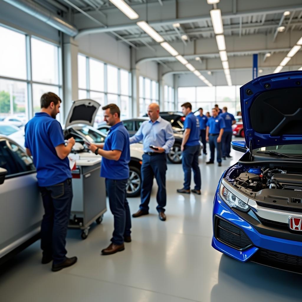 Honda Dealership Service Department