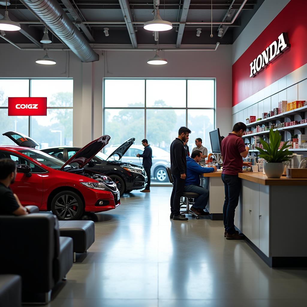 Honda service center in India