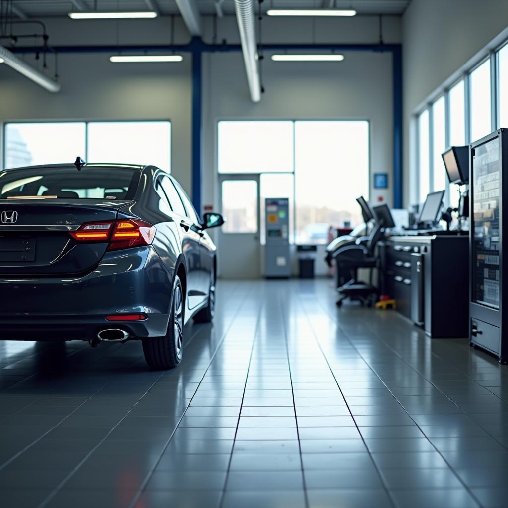 Modern and Well-Equipped Honda Service Center in Kayamkulam