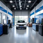 Modern Honda Service Center Facility in Malad West