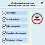 Choosing a Honda Service Center near RTC Cross Roads