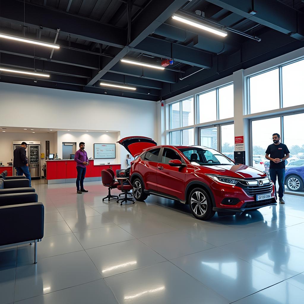 Modern Honda Service Centre in Warangal