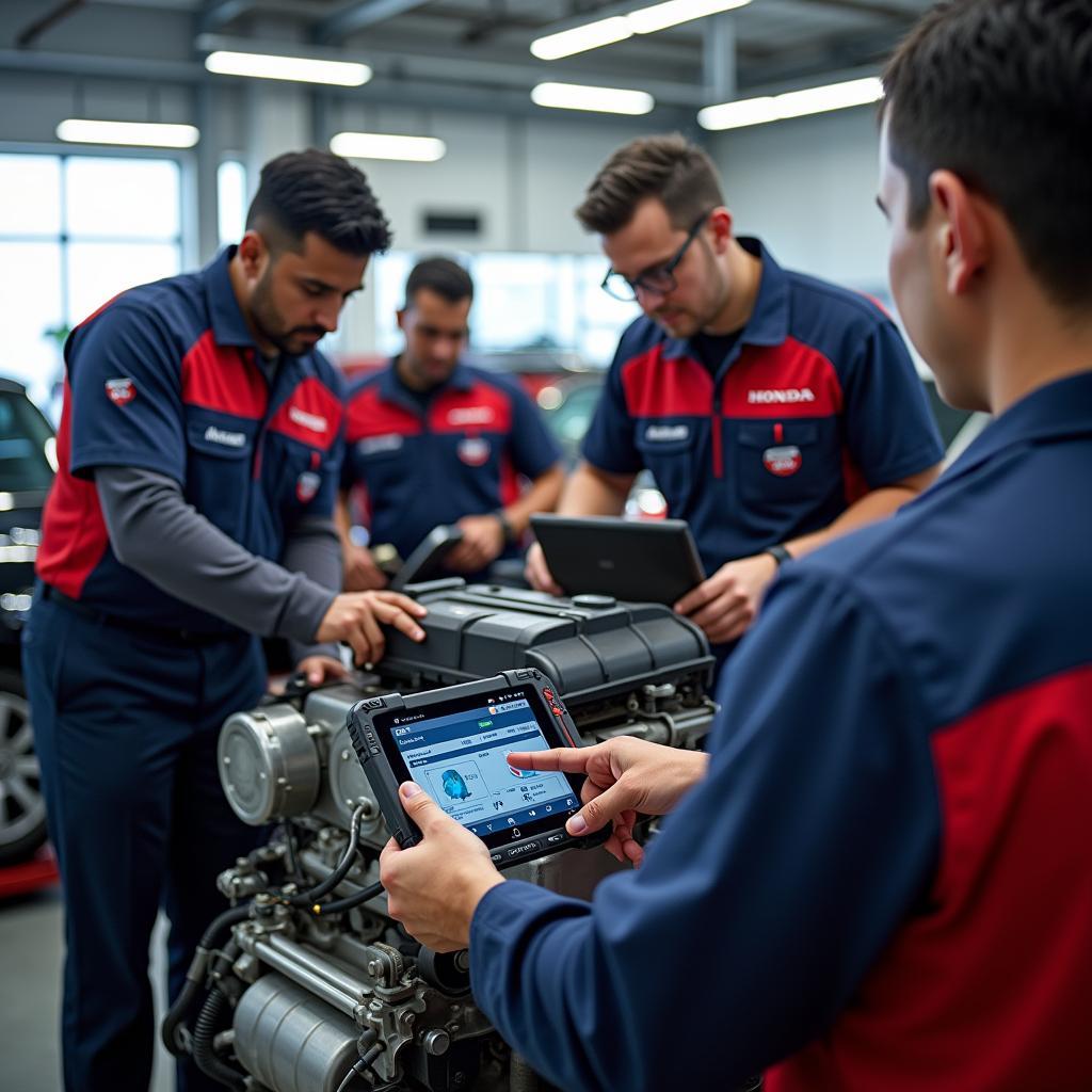 Experienced Honda Technicians