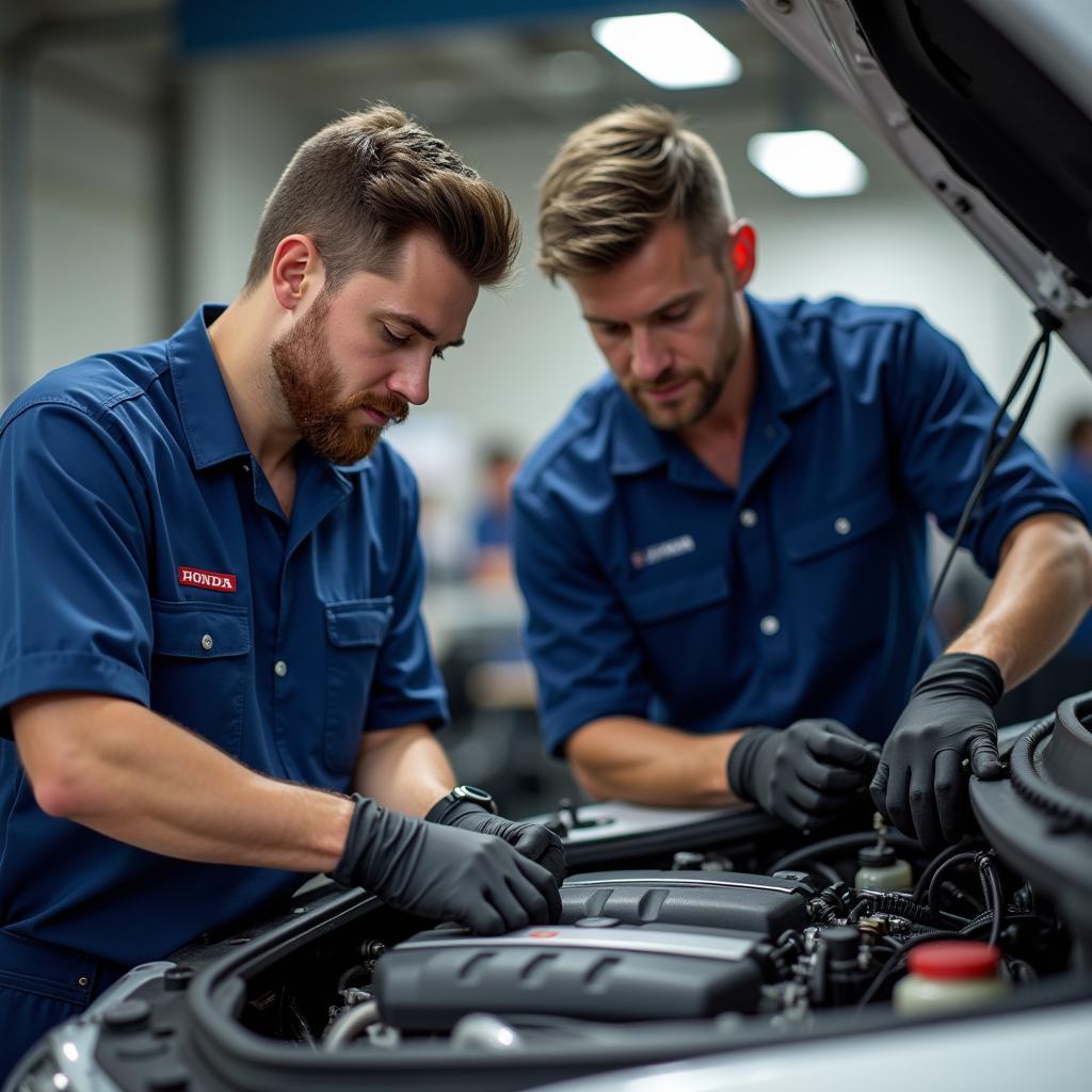 Honda Trained Technicians in Bikaner