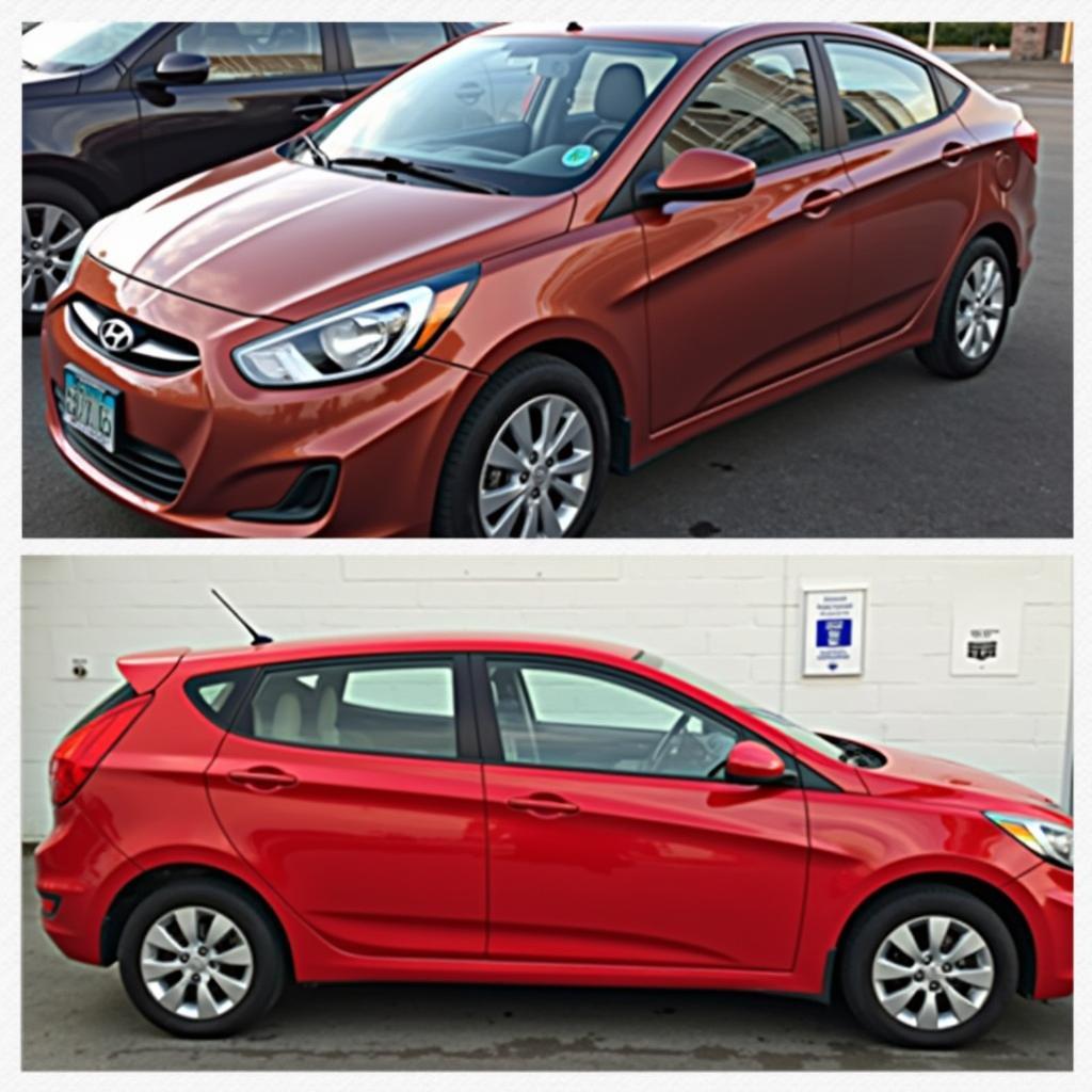 Hyundai Accent Full Body Respray