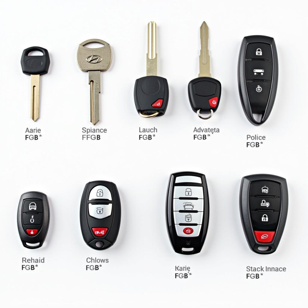 Types of Hyundai Car Keys