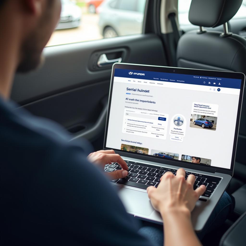 Booking a Hyundai Service Appointment Online