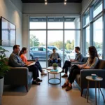 Hyundai Car Service Center Waiting Area