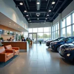 Hyundai Car Service Center Interior