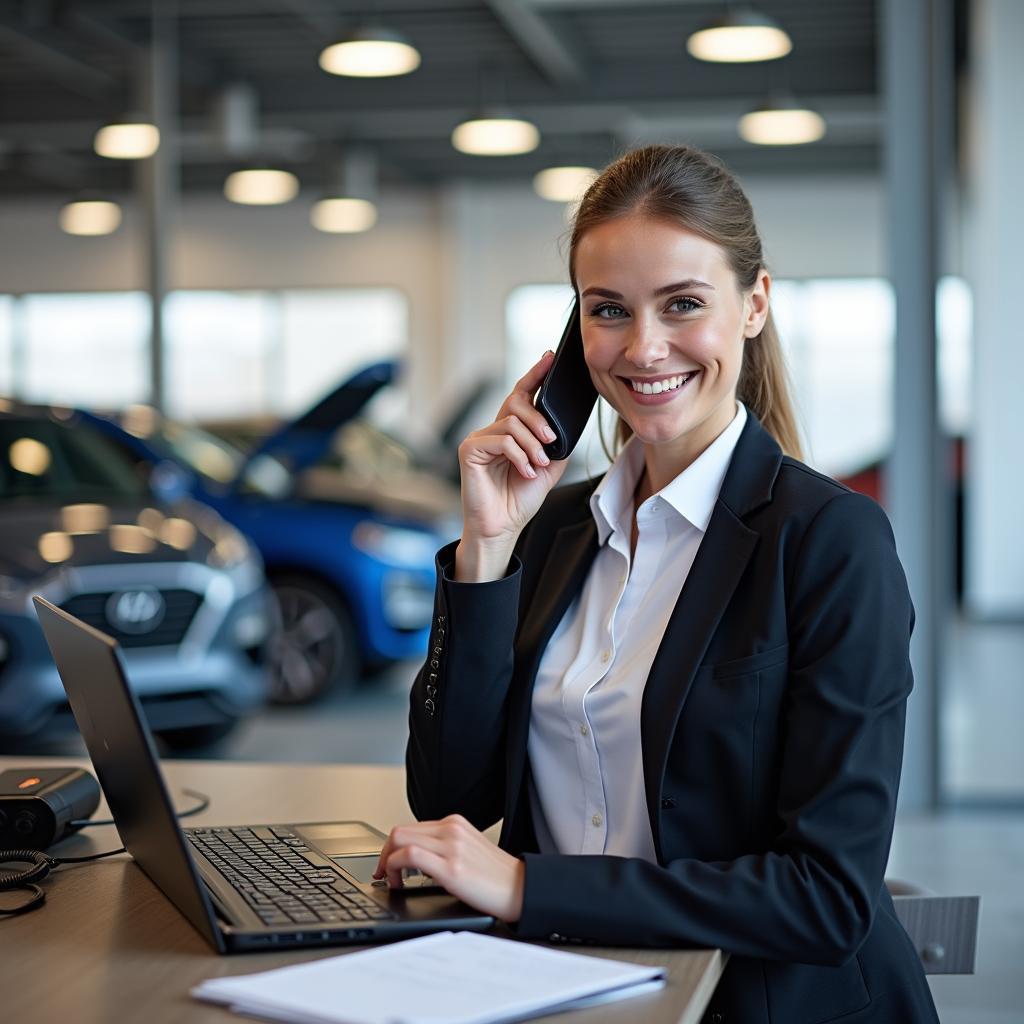 Contacting a Hyundai Dealership for Service Records