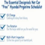 Hyundai Free Service Checklist