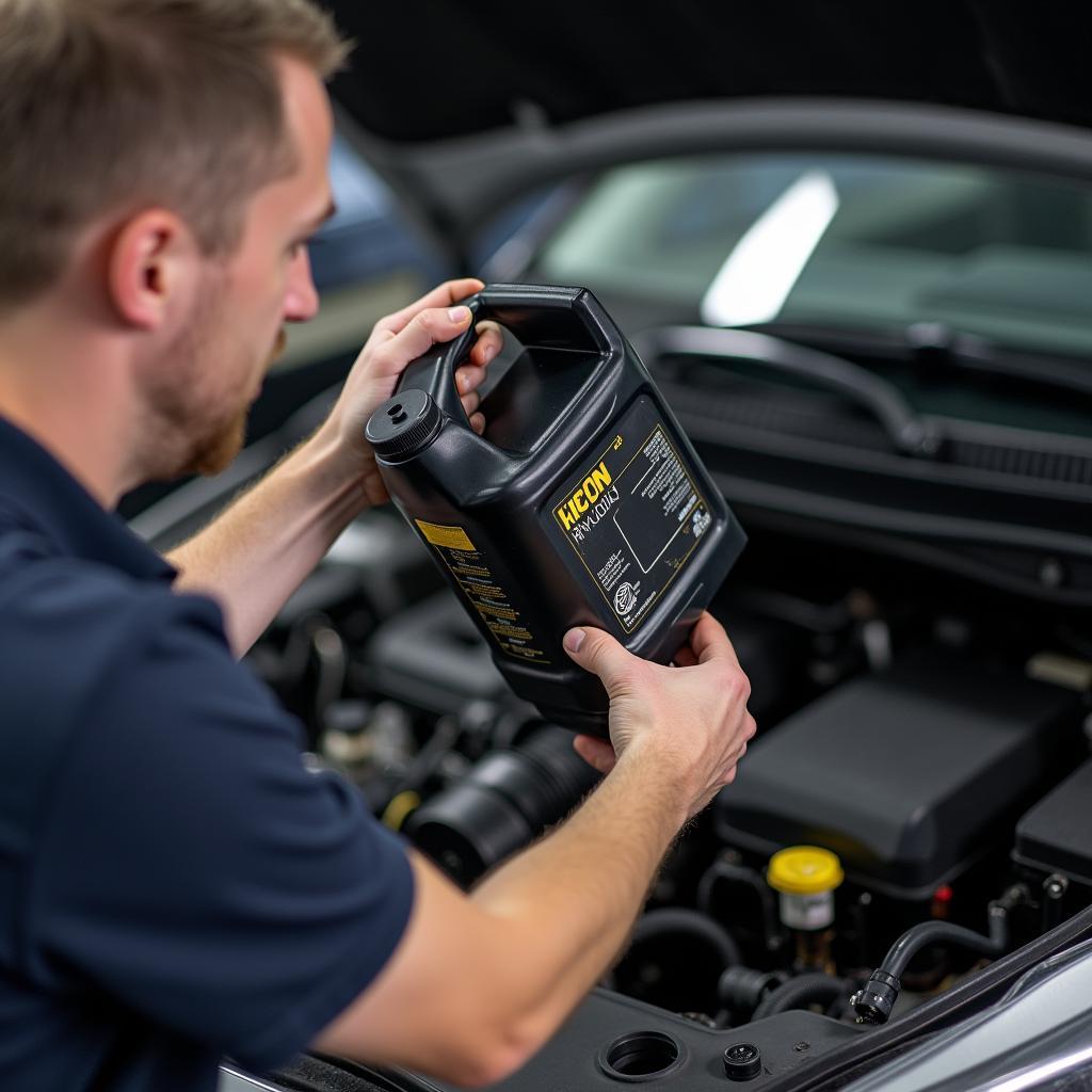 Hyundai i10 engine oil change