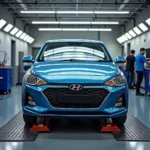 Hyundai i20 on Lift Image