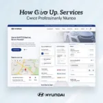 Hyundai Online Service Booking