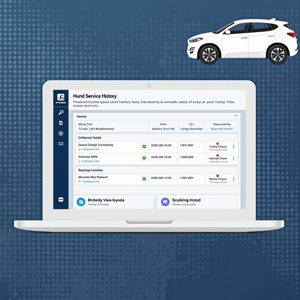 Hyundai Online Service History