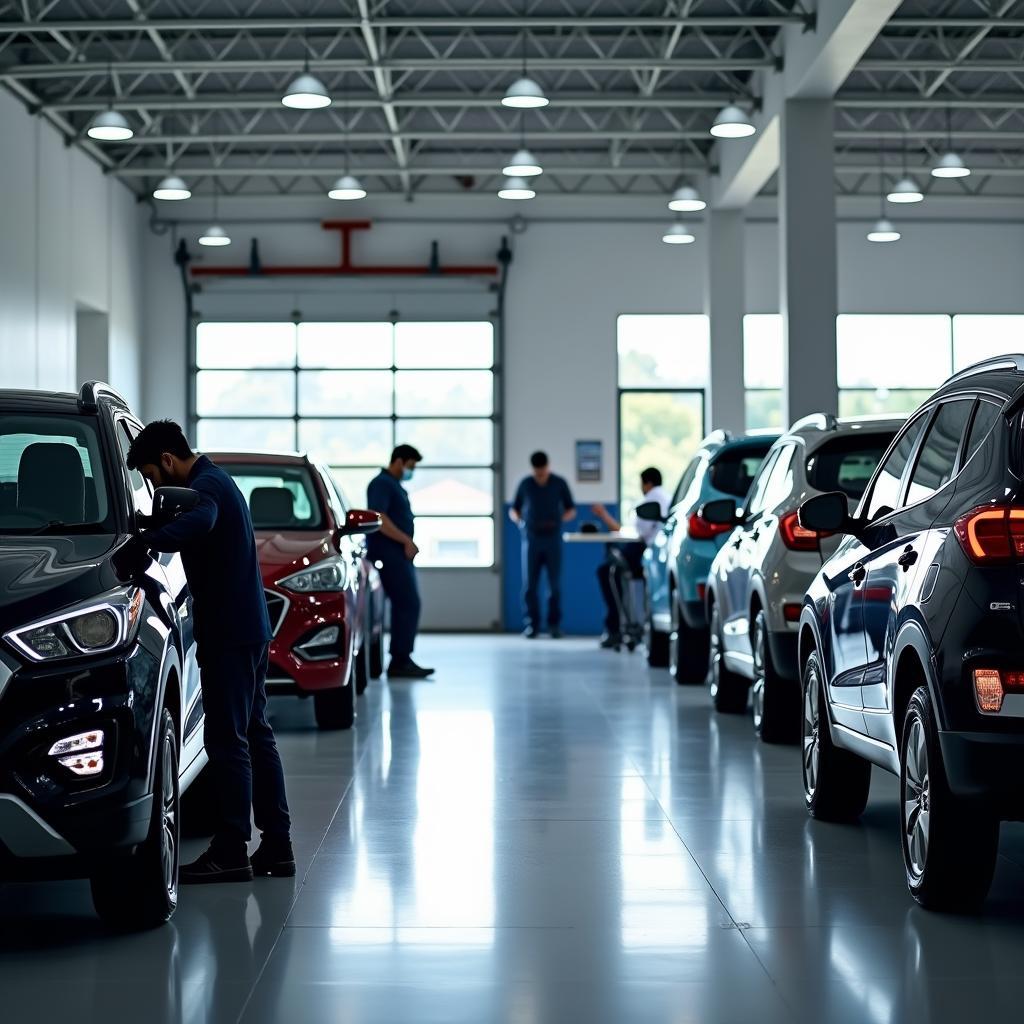 Modern Hyundai Service Center in Kollam