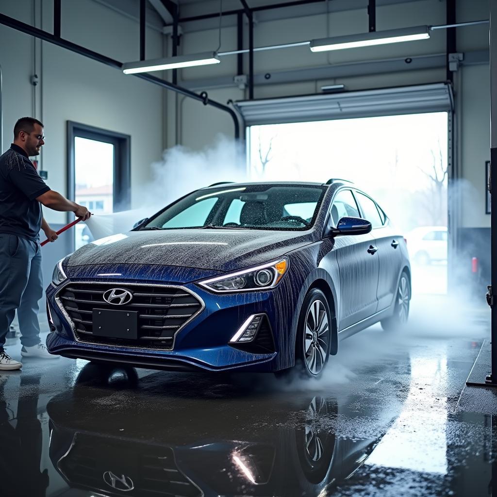 Hyundai Service Centre Car Wash