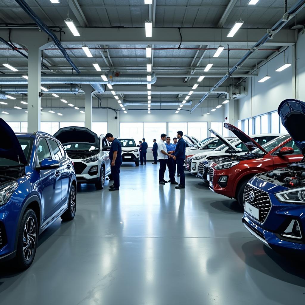 Modern Hyundai Service Centre in Patna