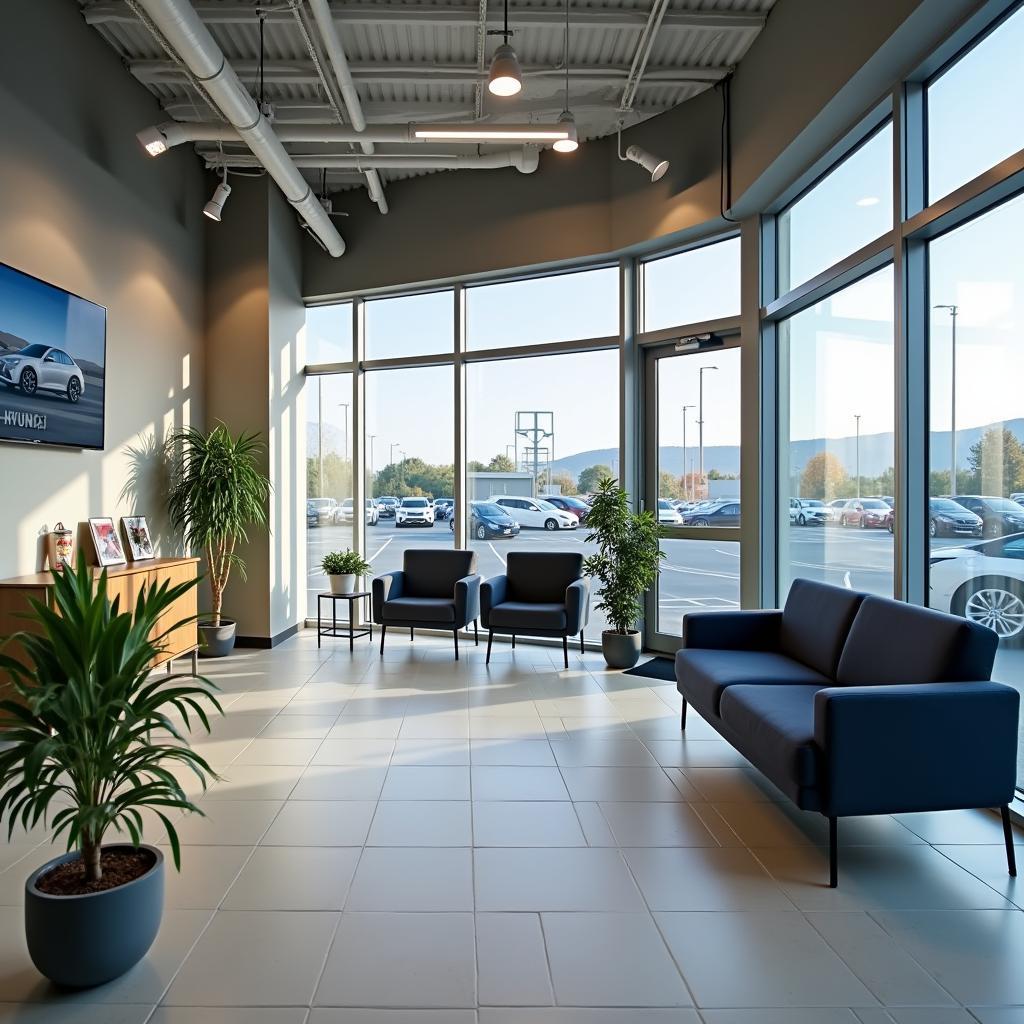 Hyundai Service Centre Waiting Area