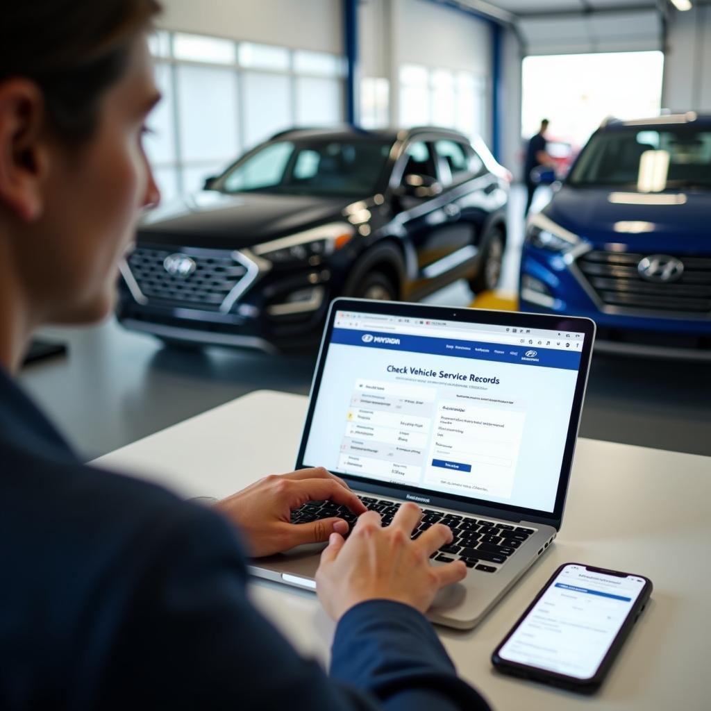 Checking Hyundai Service Records Online