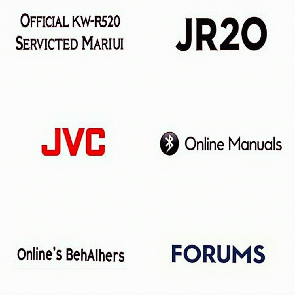 Finding JVC KW-R520 Car Stereo Service Manuals Online