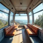 Modern Cable Car Cabin Design for Katra Patnitop Route