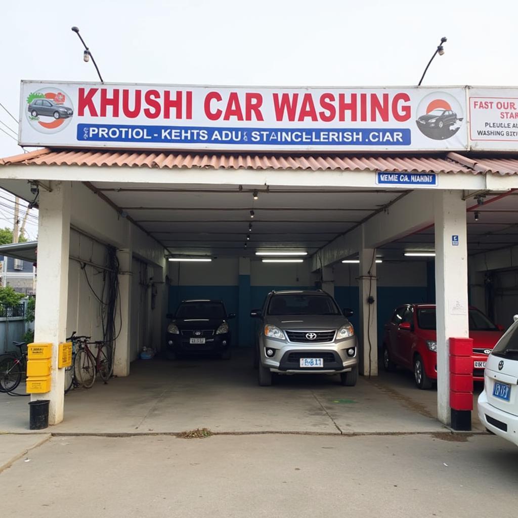 Khushi Car Wash Exterior Kathua