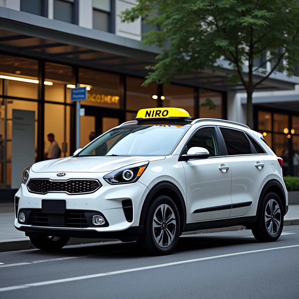 Kia Niro as a Cab