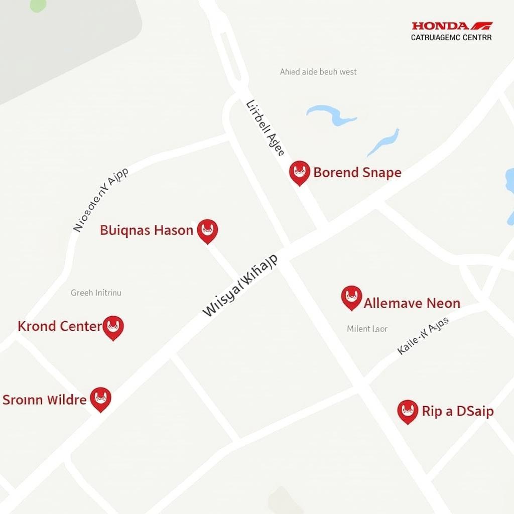 Map of Honda Service Centres in Krishna Nagar