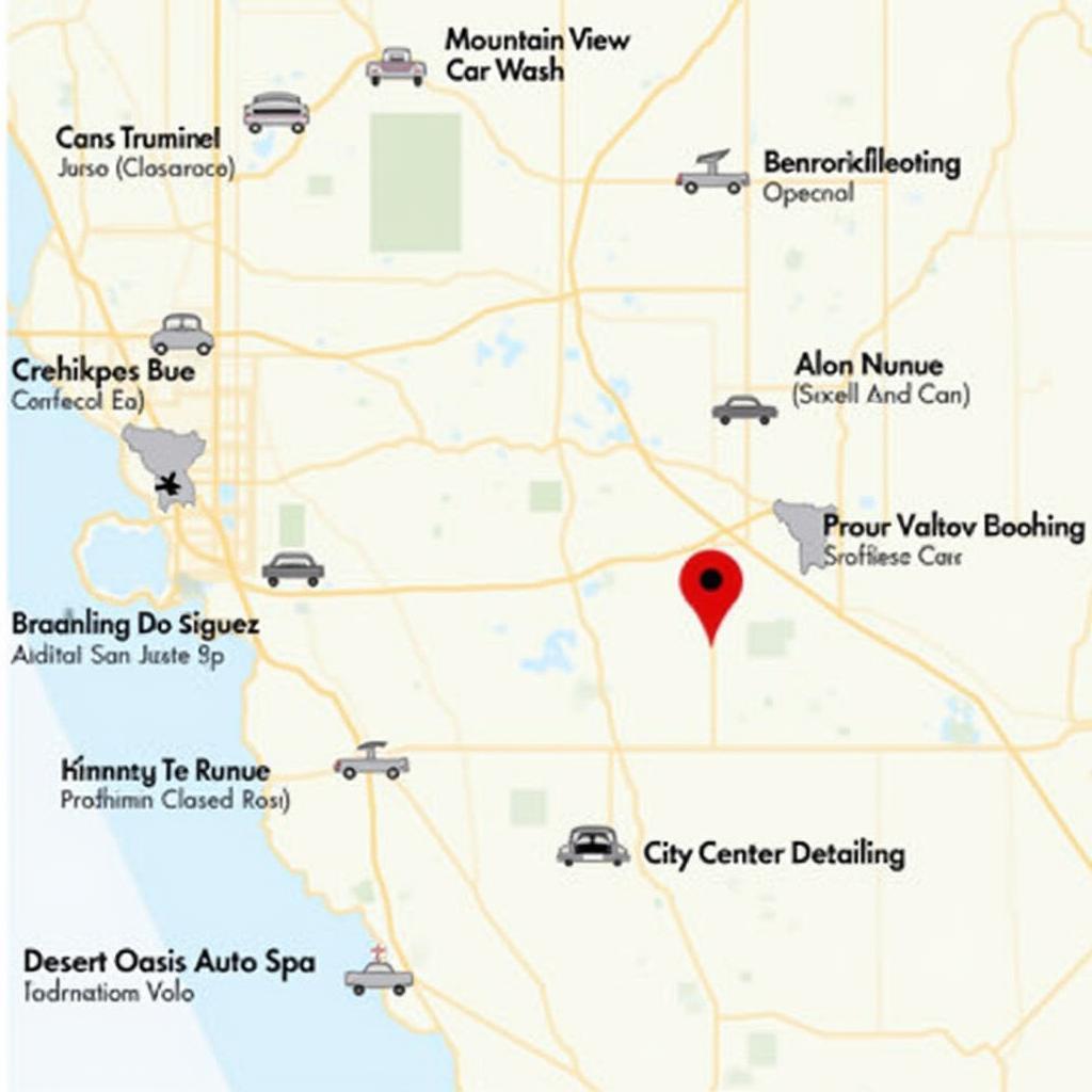 Location-Based Car Wash Names