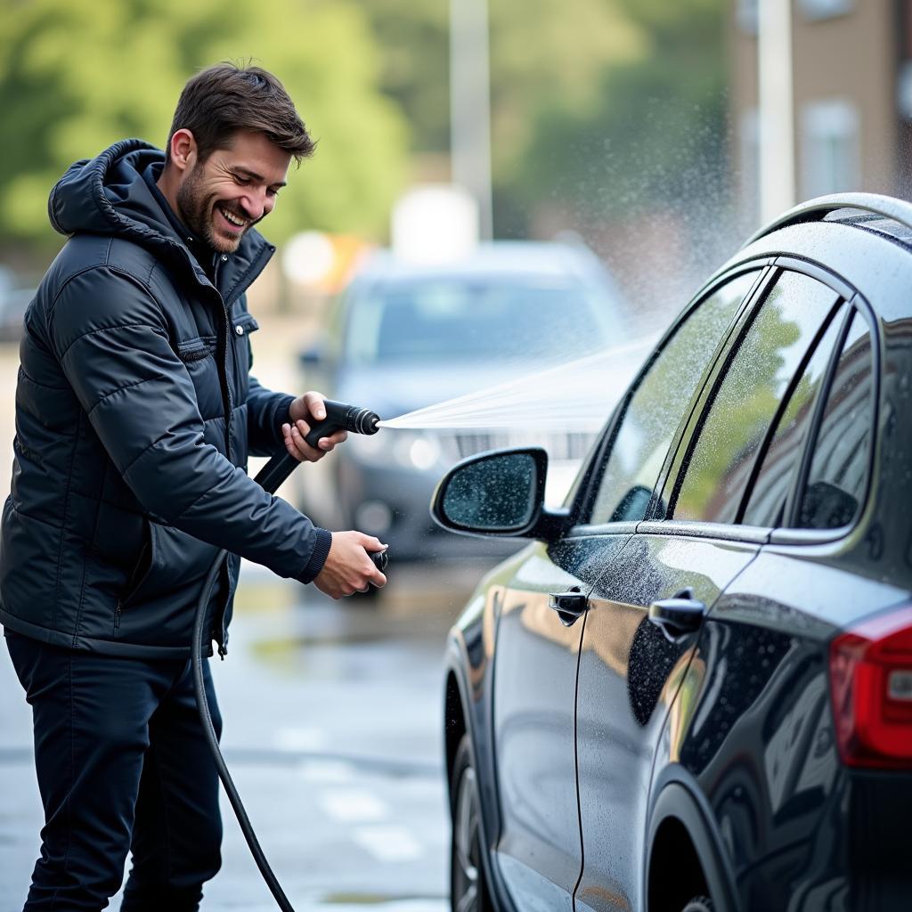 Londoner Washing Car