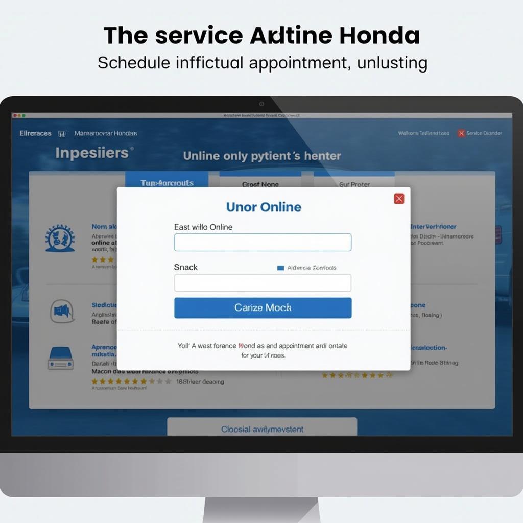 Easy Online Booking for Honda Car Service