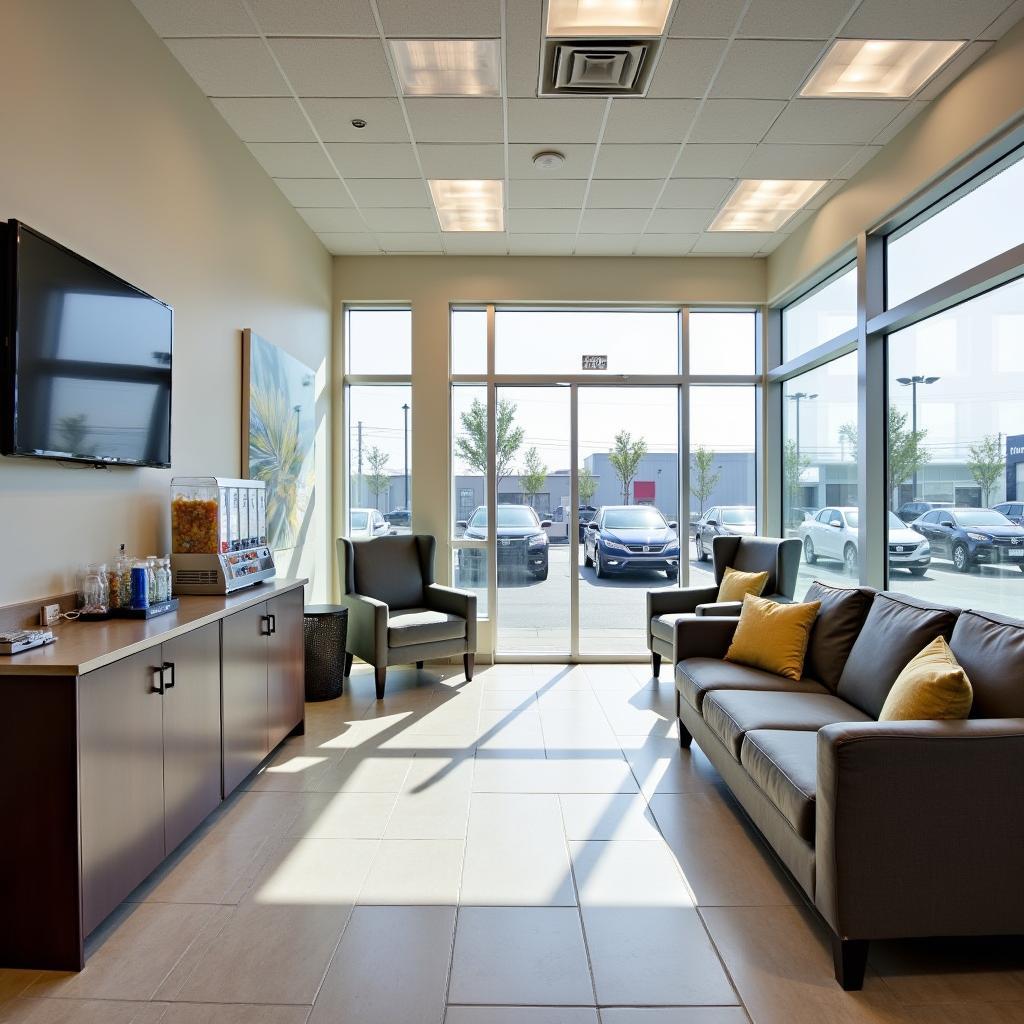 Customer Waiting Area at Magnum Honda