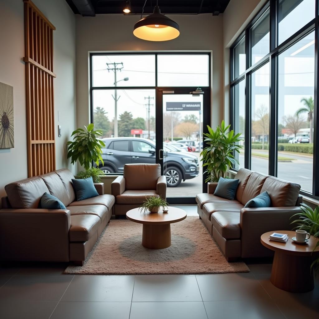 Mahindra Scorpio Service Center Waiting Area