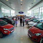 Modern Ford Dealership in India