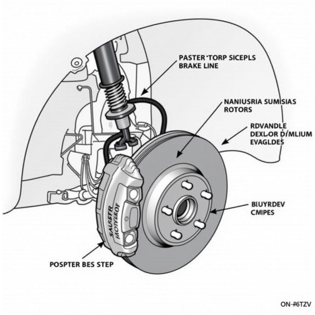 Maruti Suzuki Brake System Diagram